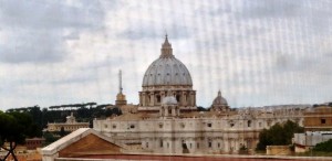 View from Archbishop Kurtz's Room at North American College