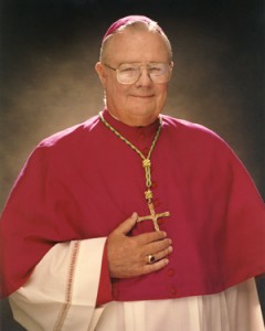 Most Reverend David Thompson, Bishop Emeritus of the Diocese of Charleston, South Carolina. 