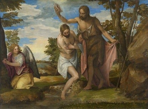 The Baptism of Christ. Veronese (Paolo Caliari). c. 1550-60 