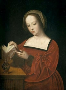 St. Mary Magdalene Reading by Adriaen Isebrant (ca. 1530s)