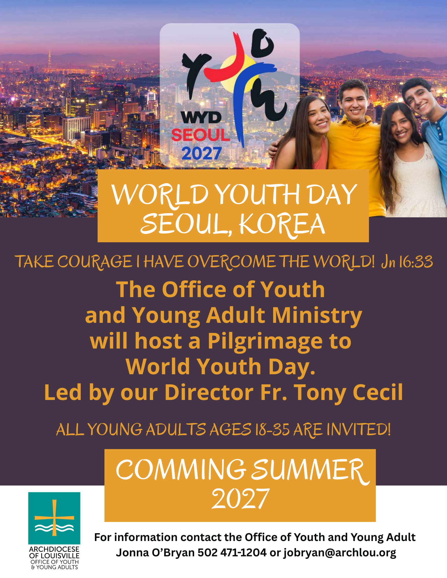 World youth day flyer