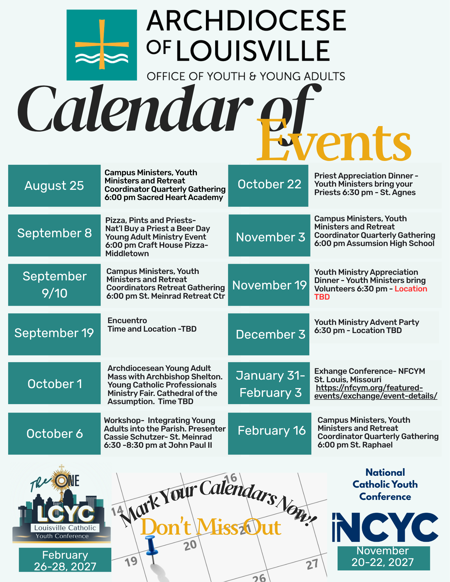August Newsletter