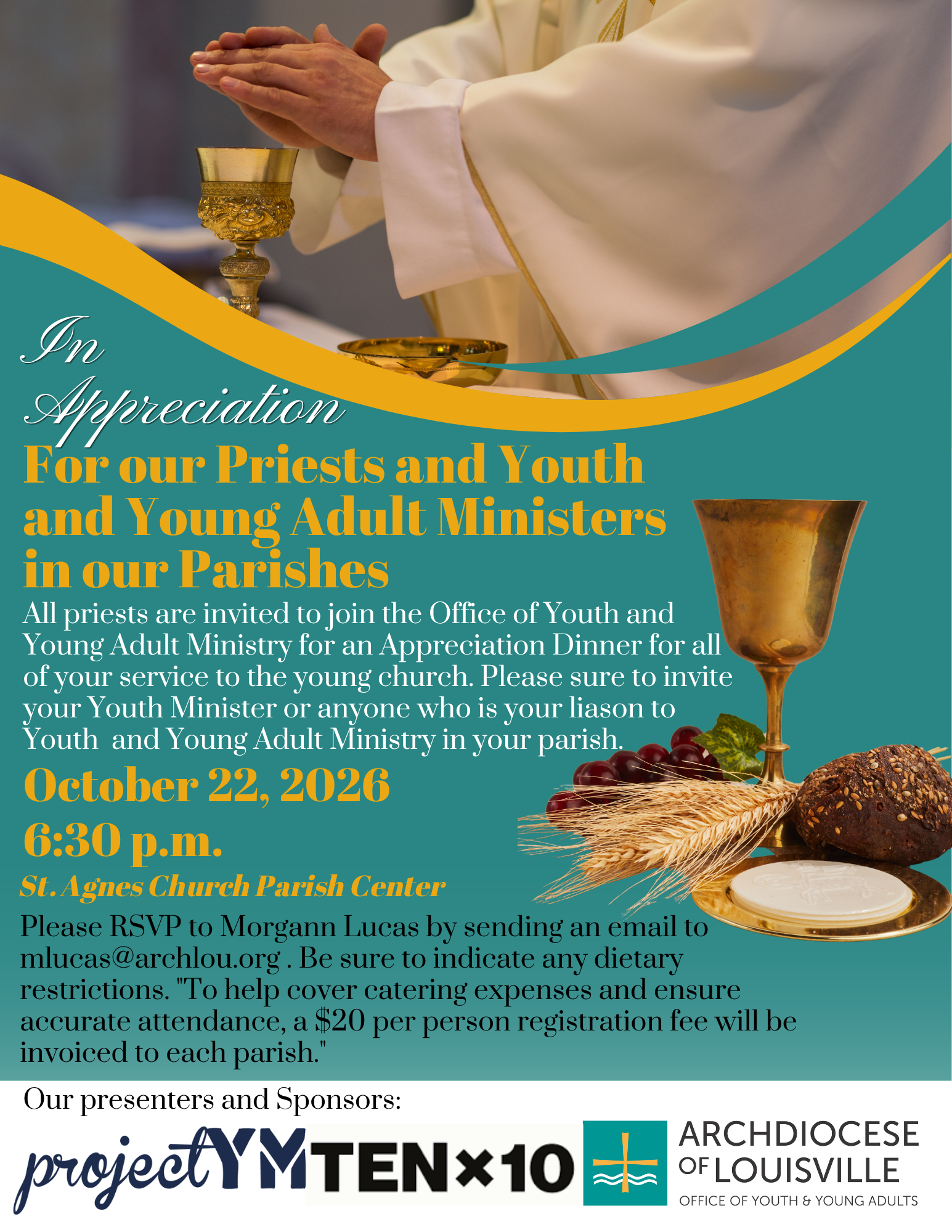 Priest Appreciation Dinner