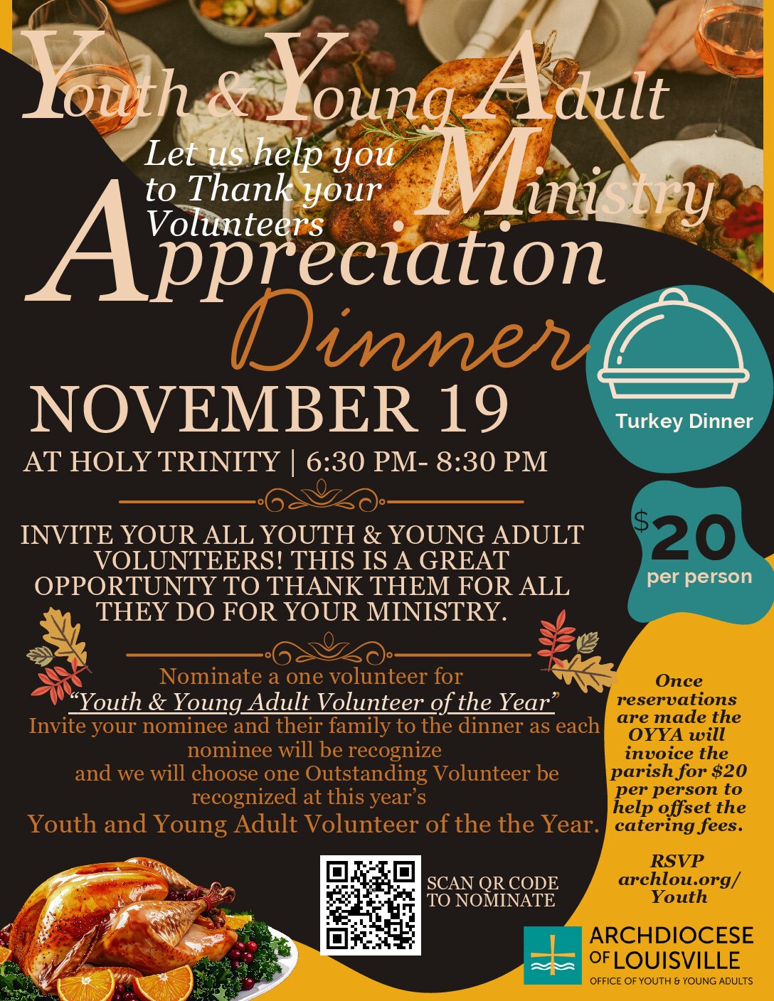 Let us help you to Thank your Volunteers